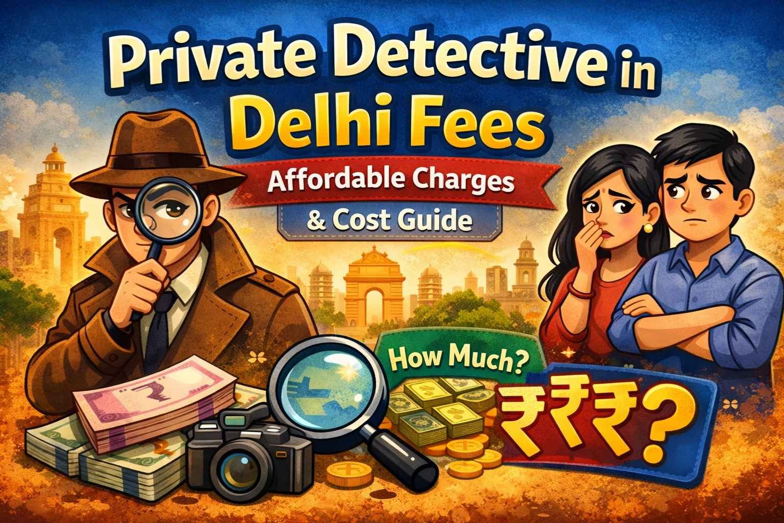 Read more about the article Private Detective in Delhi Fees | Affordable Charges & Cost Guide